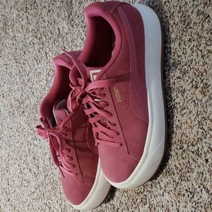 Puma Suede Platform Sneakers